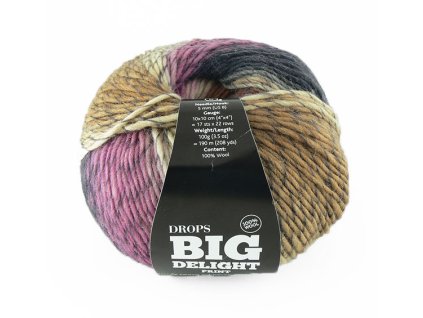 Příze DROPS Big Delight 02 - letní louka