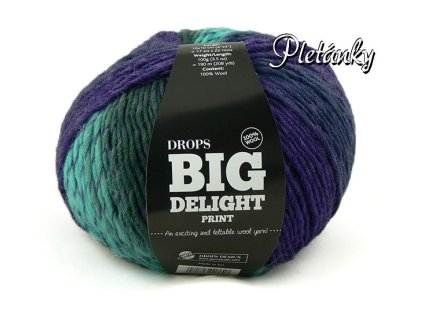 Příze DROPS Big Delight 09 - atlantis