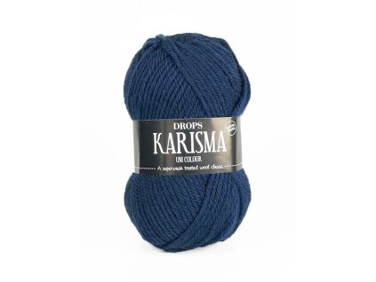 Příze DROPS Karisma 37 - tmavě šedo-modrá