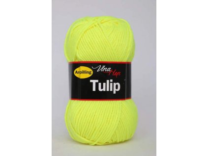 Příze Tulip 4300 - žlutá neonová
