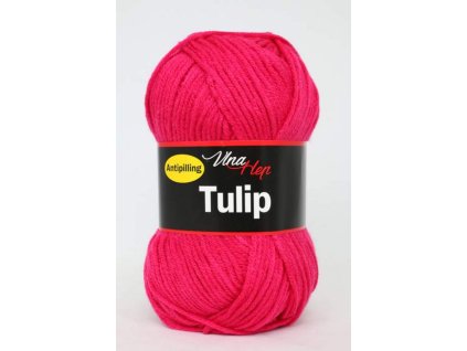 Příze Tulip 4305 - růžovo červená neonová