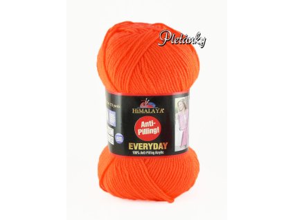 Příze Everyday 70051 oranžová neonová