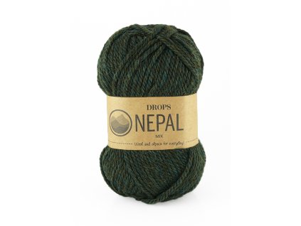Příze DROPS Nepal mix 8906 - lesní