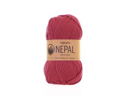 Příze DROPS Nepal uni colour 8910 - fuchsie