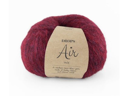 Příze Drops Air mix 7 - vínová