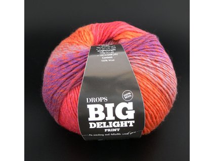 Příze DROPS Big Delight 07 - červánky