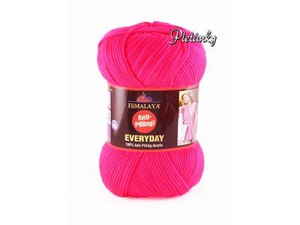 Příze Everyday 70052 růžová neonová