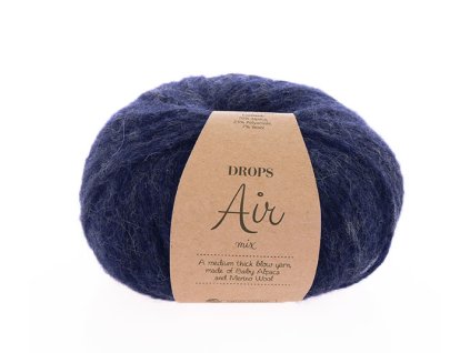 Příze Drops Air mix 9 - modrá