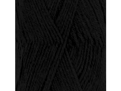 Příze Drops Nord uni color 02 - černá