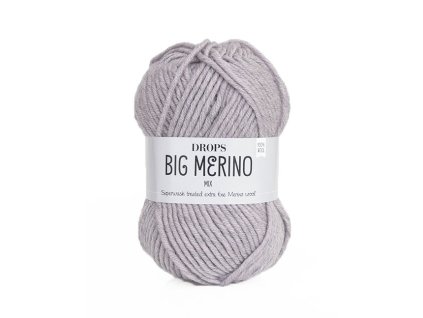 Příze DROPS Big Merino mix 08 - mramor