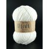 Příze DROPS Lima uni colour - 1101 bílá