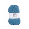 Příze DROPS Merino Extra Fine uni color 23 - šedomodrá