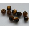 Tygří oko, kulička 4mm