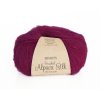 Příze DROPS Brushed Alpaca Silk 09 - fuchsiová