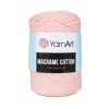 Příze Macrame Cotton 762 - světlá růžová