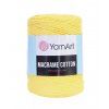 Příze Macrame Cotton 754 - žlutá