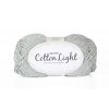 Příze DROPS Cotton light 31 - světle šedá