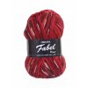 Příze DROPS Fabel Print 672 - tmavě červená/bordó