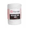Příze Macrame Cord 751, 3 mm - bílá