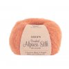 Příze DROPS Brushed Alpaca Silk 22 - světlá rezavá