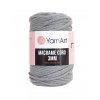 Příze Macrame Cord 774, 3 mm - šedá