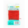 Klobouková guma 1,2mm 10m - 7501 - červená