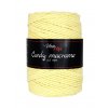 Cordy macrame 2,5 mm - 8176 - světlá žlutá