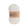 Příze DROPS Nepal uni colour 8915 - křídová