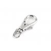 Kovová karabinka průvlek 4 mm, 730926, nikl
