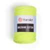 Příze Macrame Cotton 801 - neonová zelená