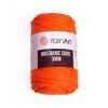 Příze Macrame Cord 800, 3 mm - oranžová