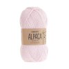 Příze DROPS Alpaca uni colour 3112 šarže 7H8112 - pudrová růžová