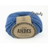 Příze Drops Andes uni colour 6295 - džínová modrá