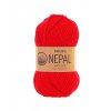 Příze DROPS Nepal uni colour 3620 - červená