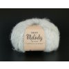 Příze DROPS Melody 03 - perlově šedá
