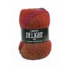 Příze DROPS Delight print 13 - červená/oranžová/šedá
