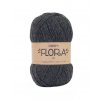 Příze DROPS Flora mix 05 - tmavá šedá