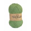 Příze DROPS Flora uni colour 15 - zelená