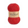 Příze DROPS Flora mix 18 - červená