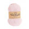 Příze DROPS Flora uni colour 21 - růžová