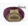 Příze Drops Andes uni colour 4090 - vřes