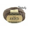Příze Drops Andes uni colour 5310 - světlá hnědá