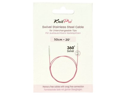 knitpro otocne ocelove lanko 50cm id52828