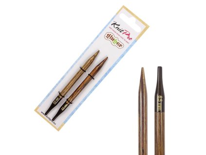 knitpro ginger kratke vymenitelne ihlice 10 cm 6 5 mm id28095