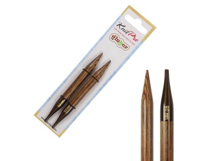 knitpro ginger kratke vymenitelne ihlice 10 cm 9 mm id28104