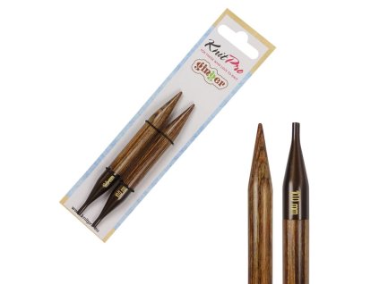 knitpro ginger kratke vymenitelne ihlice 10 cm 10 mm id28107