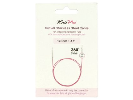 knitpro otocne ocelove lanko 120cm id52832