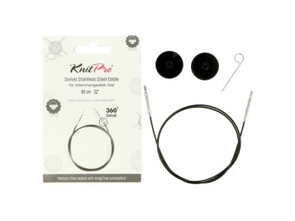 knitpro otocne vymenitelne lanko 80cm id59887