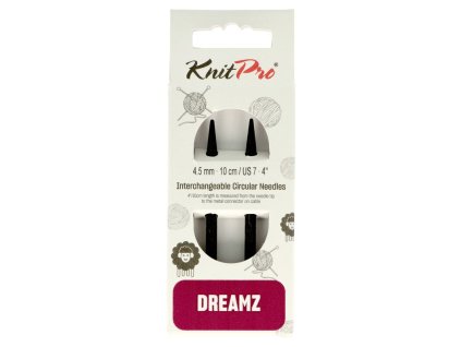knitpro dreamz kratke vymenitelne ihlice 4 5mm id62788