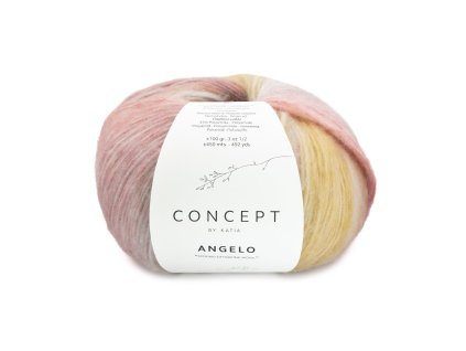 yarn wool angelo knit merino extrafine polyamide brown rust sky blue autumn winter katia 101 fhd